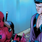 Deadpool meets Batman, Jeff the Land Shark and Krypto the Super Dog frolic, and Green Arrow and Daredevil are locked in bloody combat in first look at new Marvel/DC crossover