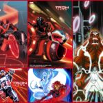 Marvel heroes enter the grid with new TRON: Ares variant covers
