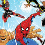 Spider-Man swings into the winter holidays with a one-shot that teams him up with the Avengers, the Fantastic Four, the X-Men, and more