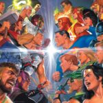 DC unveils stunning new JLA/Avengers Alex Ross connecting cover for crossover reprint