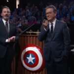 Colbert, Kimmel, Give Captain America’s Shield Back To The Gruenwalds