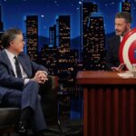 Mark Gruenwald’s Captain America shield passed to Jimmy Kimmel