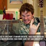 Chris Pratt was kind of fat before he joined the Marvel Cinematic Universe (MCU)